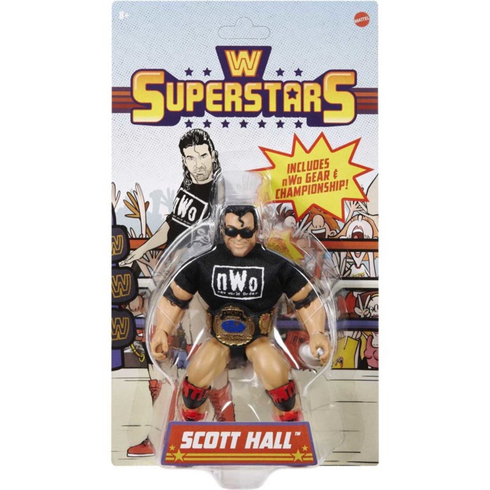 WWE Superstars Scott Hall Action Figure 🔥 NEW 🏆 WWF Wrestling Retro